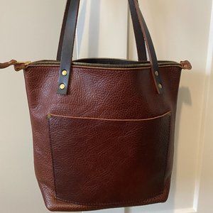 Portland Leather Tote Bag